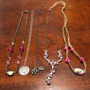 Ladies Costume Jewelry Various Necklaces You Pick